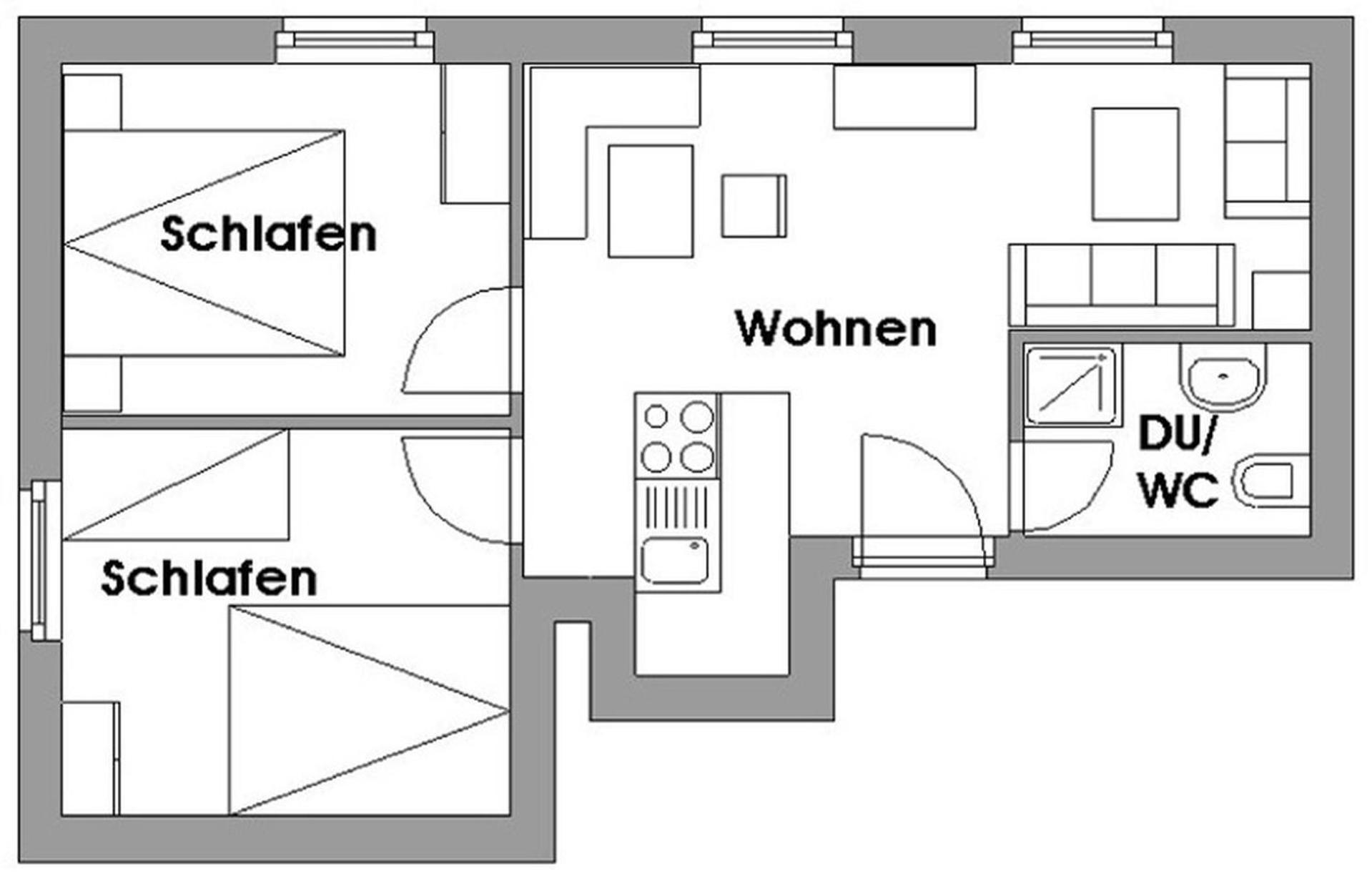 Ferienwohnung Kiebitz I Otterndorf Exteriör bild